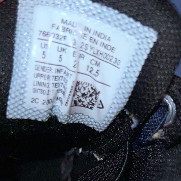 Converse Chuck Taylor All Star Axel Sneaker Infant Baby Navy/Green Shoes Size 5 - Picture 7 of 9